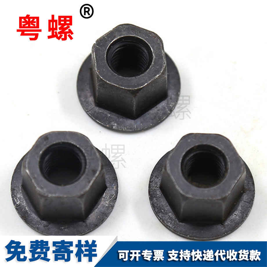 訂做加厚臨滄法蘭帶墊螺帽