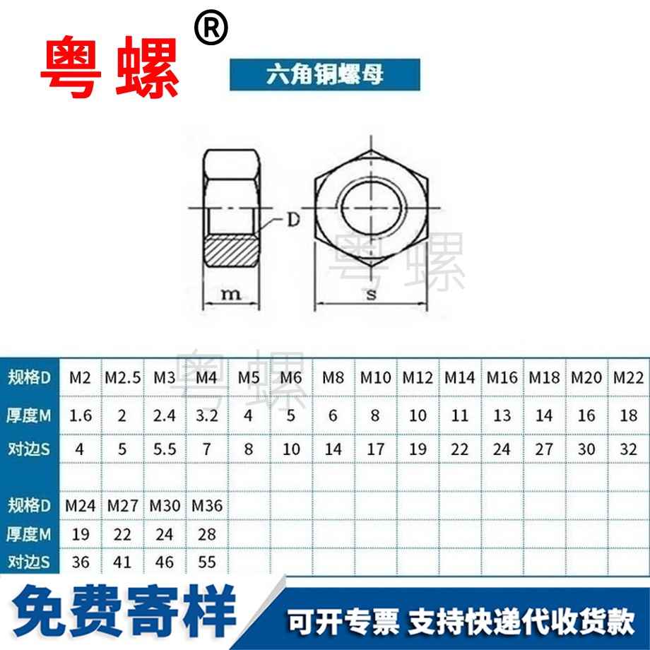 批發黃迪慶銅螺母