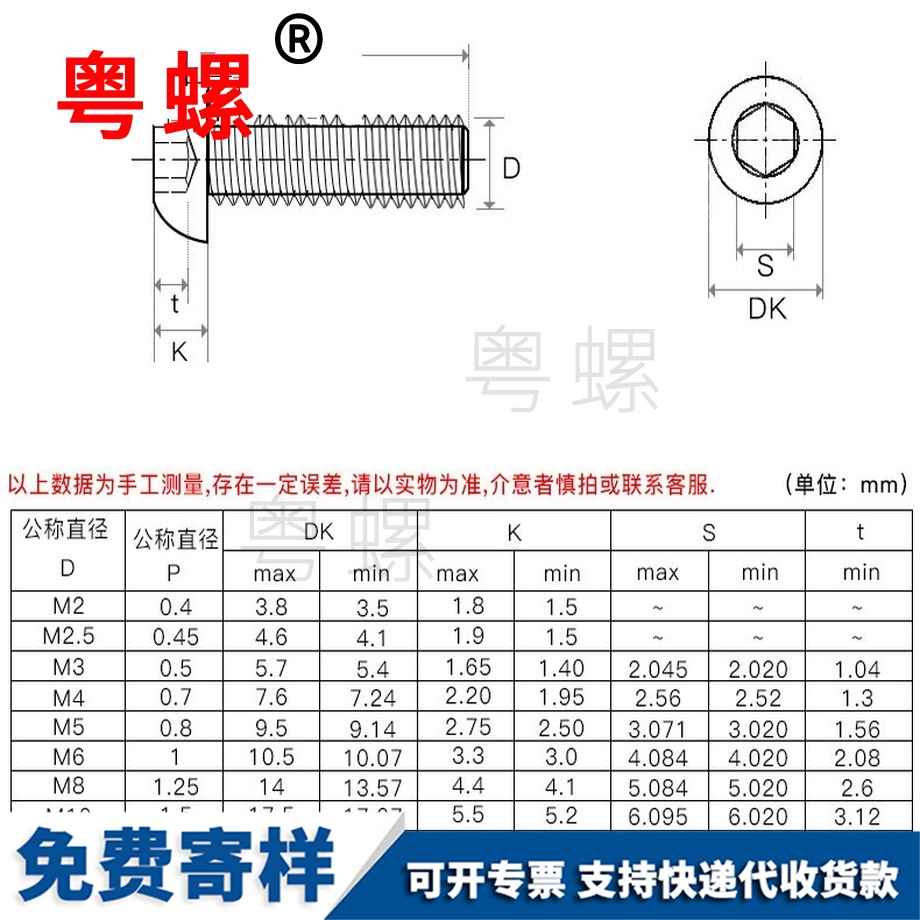 天津盤頭傘頭蘑菇頭螺釘