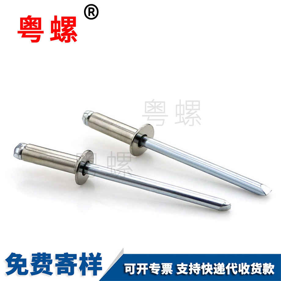 定制沉頭拉薩抽芯鉚釘
