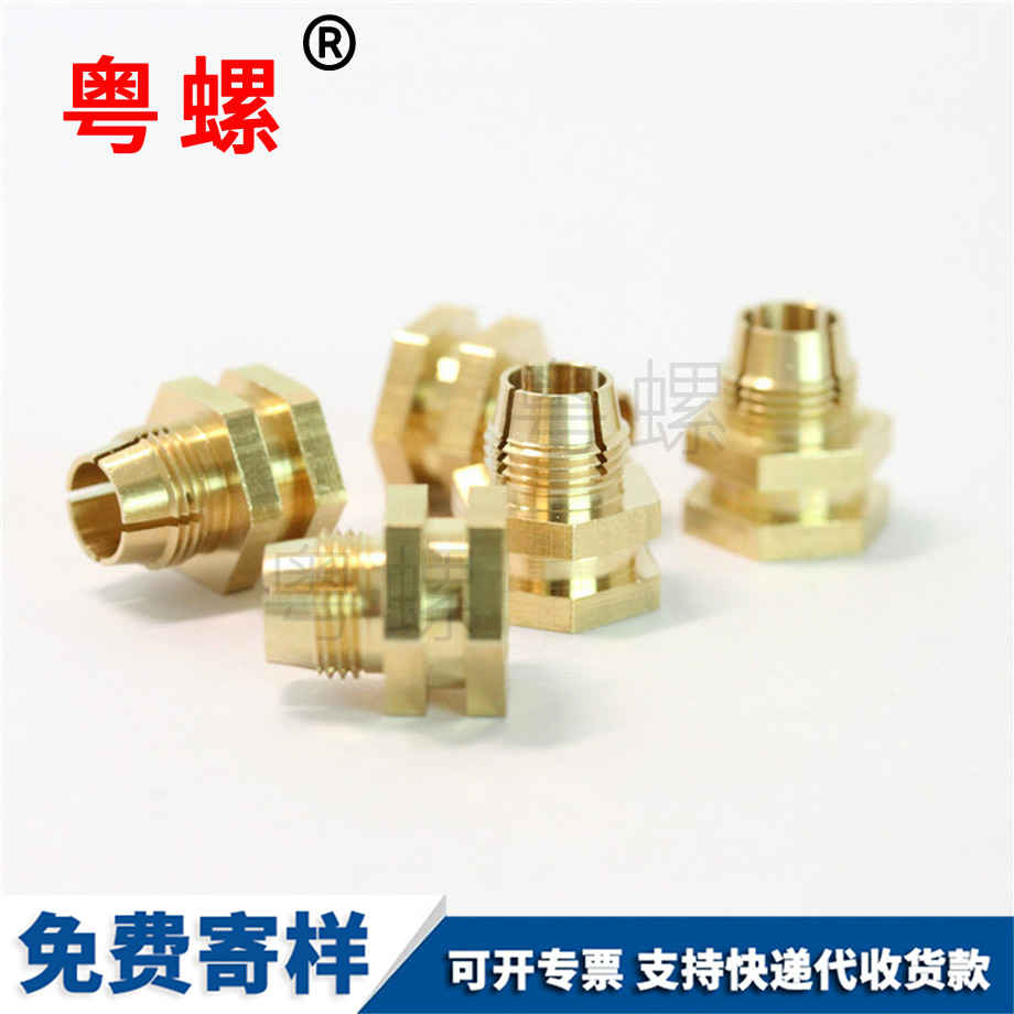 非標臺階中山銅螺母